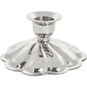 Lene Bjerre Scallia Lysestage H5,5 cm, S�lv