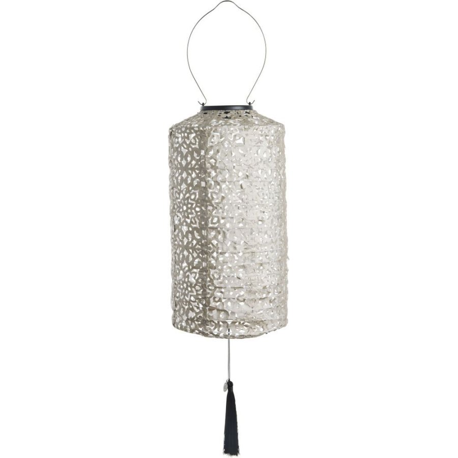 Lene Bjerre Lunaria Solcellelanterne H33 cm, Lysegr�