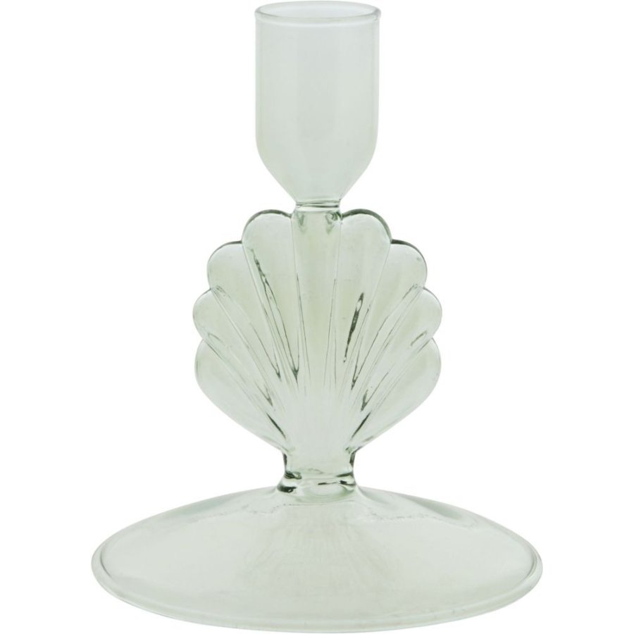 Lene Bjerre Nerina Lysestage H11,5 cm, Gr�n