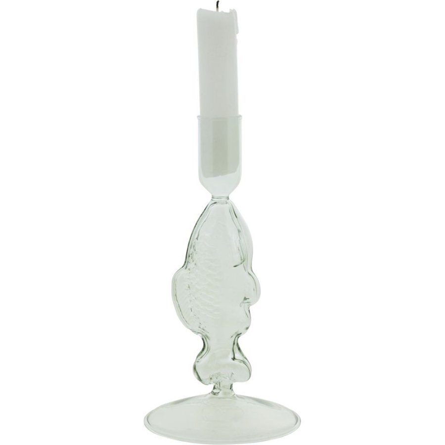 Lene Bjerre Nerina Lysestage H18 cm, Gr�n