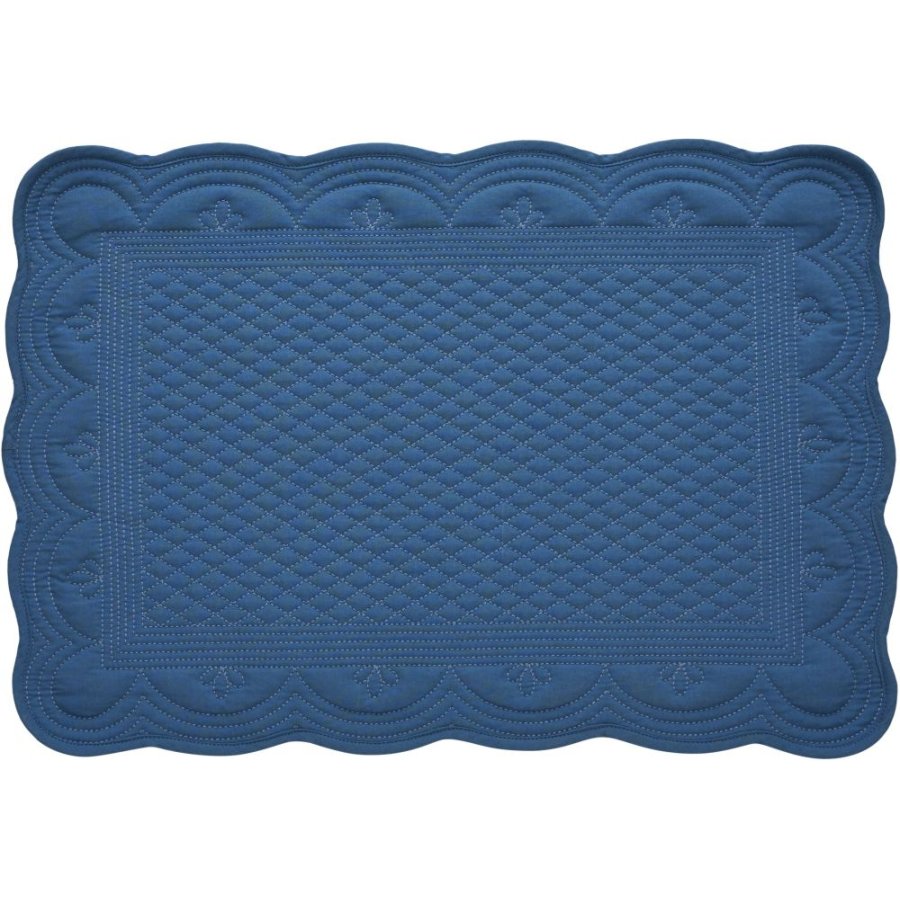 Lene Bjerre Estrid Placemat 33,5x48,5 cm, Blauw