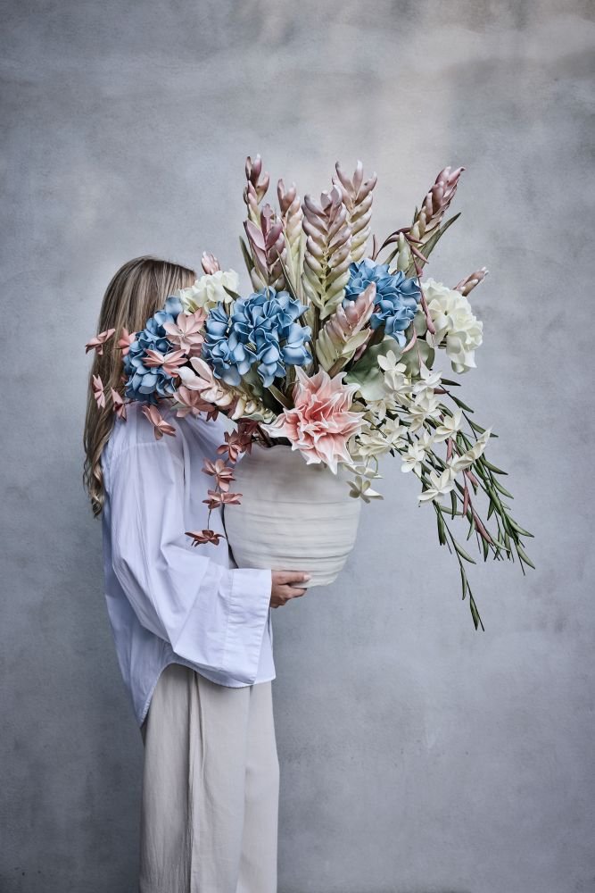 Lene Bjerre Happia K&uuml;nstliche Blume 76 cm, Blau