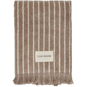 Lene Bjerre Ayane Stripe H�ndkl�de 50x100 cm, Beige