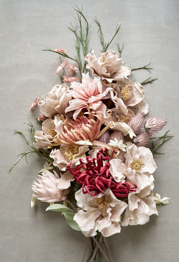 Lene Bjerre Happia Kunstblume 68 cm, Rosa