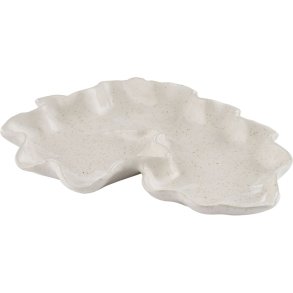 Lene Bjerre Milinia Fad 19,7x26 cm, Hvid