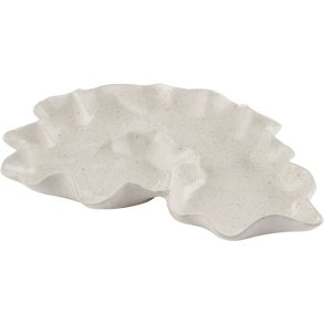Lene Bjerre Milinia Fad 25,5x33 cm, Hvid