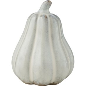 Lene Bjerre Hallia K&uuml;rbis H12,6 cm, Wei&szlig;