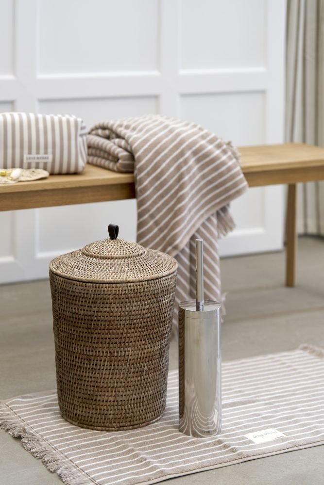 Lene Bjerre Norah M&uuml;lleimer H43 cm, Rattan