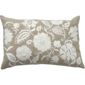 Lene Bjerre Villia Kissenbezug 40x60 cm, Linen/White