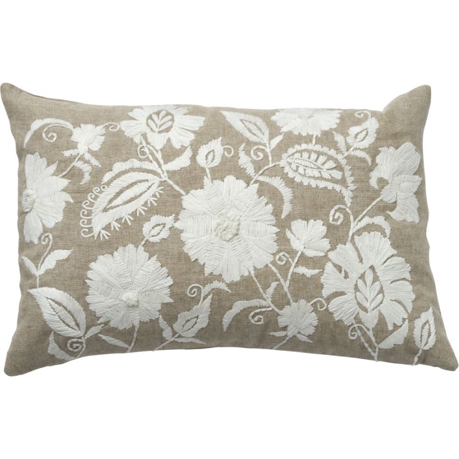 Lene Bjerre Villia Kissenbezug 40x60 cm, Linen/White