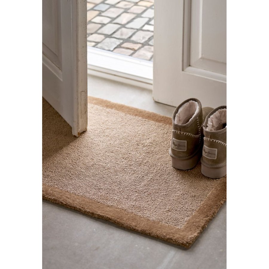 Lene Bjerre Jussie Fu�matte 50x80 cm, Beige