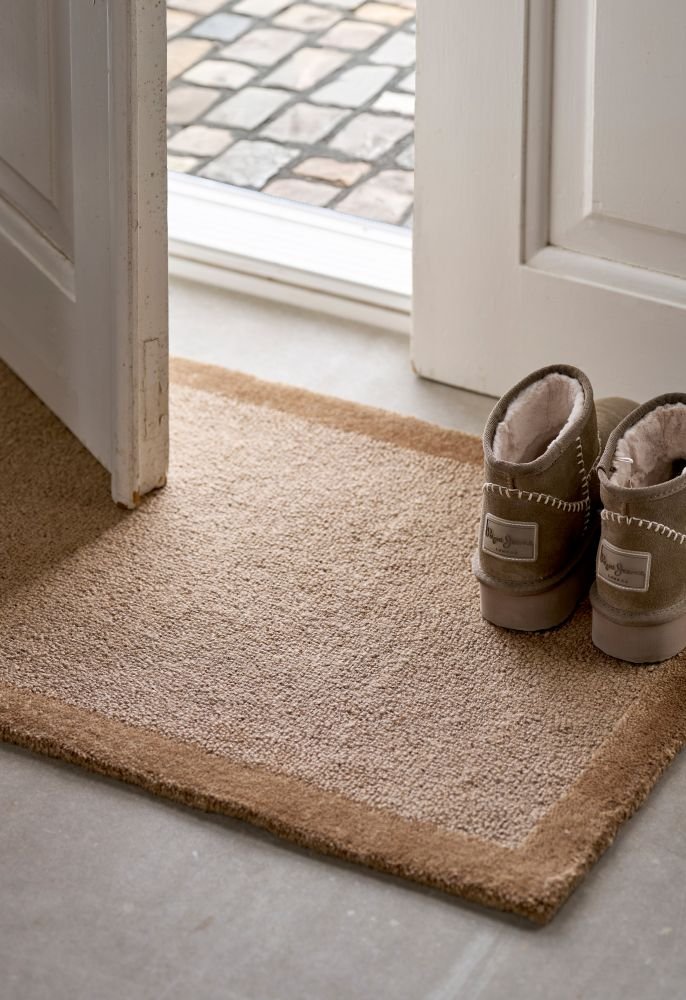Lene Bjerre Jussie Fu�matte 50x80 cm, Beige