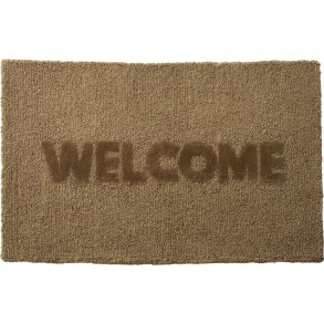Lene Bjerre Jussie Welcome Fu�matte 50x80 cm, Braun