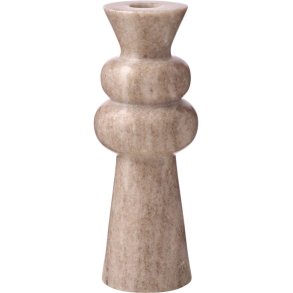Lene Bjerre Elille Lysestage H20 cm, Beige