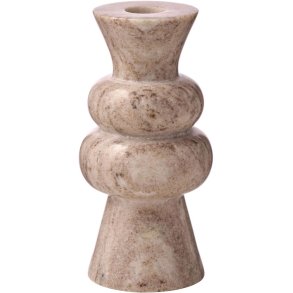Lene Bjerre Elille Lysestage H15 cm, Beige