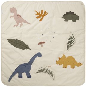 LIEWOOD Glenn Aktivitetst�ppe 110x110 cm, Dino Mix