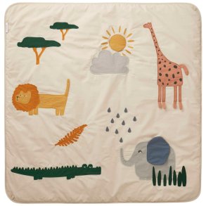 LIEWOOD Glenn Spielteppich 110x110 cm, Safari Sandy Mix