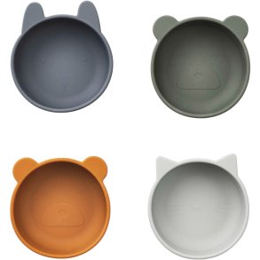 LIEWOOD Iggy Schale 4er Set, Blue Mix