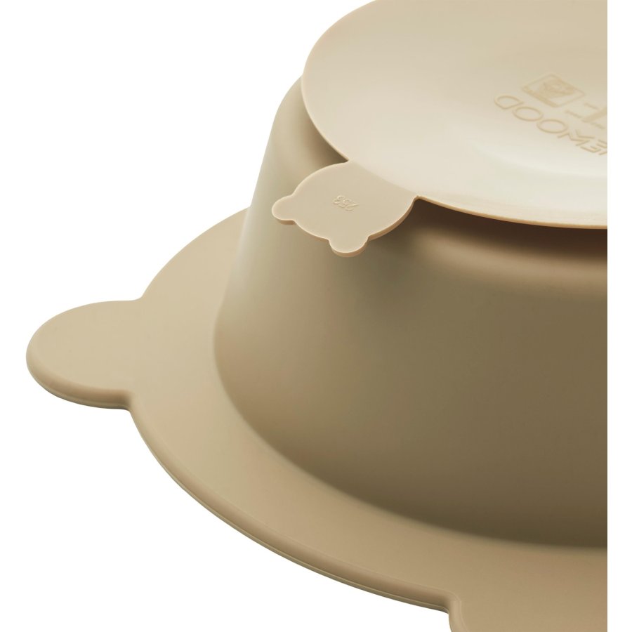 LIEWOOD Peony Sk�l m. Sugekop 2 stk �16 cm, Sandy/Oat
