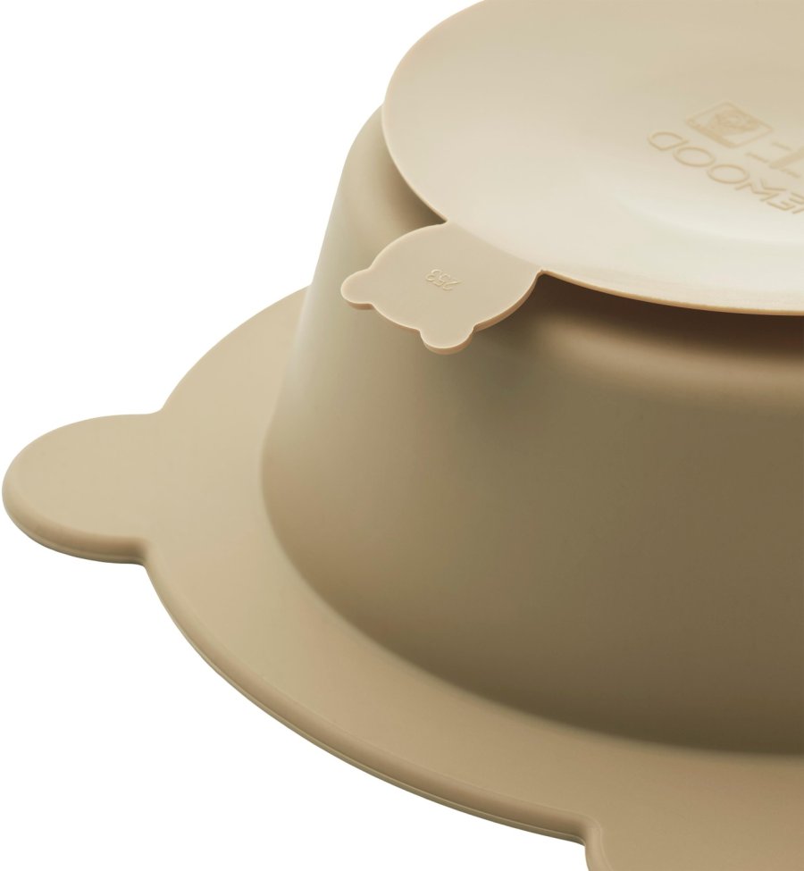 LIEWOOD Peony Sk�l m. Sugekop 2 stk �16 cm, Sandy/Oat