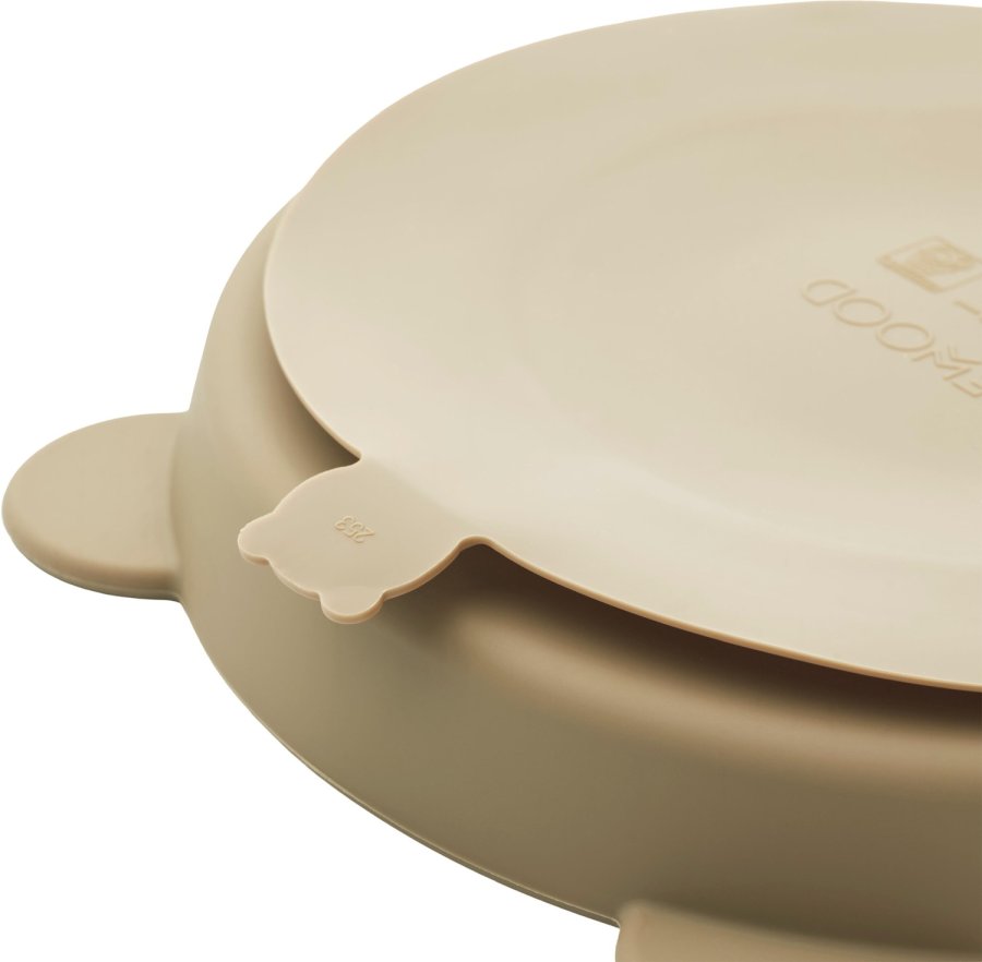 LIEWOOD Stacy Tallerken m. Sugekop 2 stk. 17 cm, Sandy/Oat