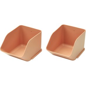 LIEWOOD Rosemary Opbevaringskasse 2 stk. 13,9x18,2 cm, Tuscany Rose
