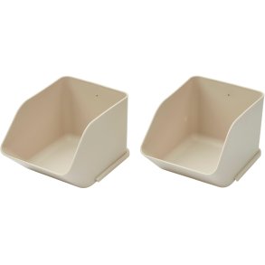 LIEWOOD Rosemary Opbevaringskasse 2 stk. 13,9x18,2 cm, Sandy