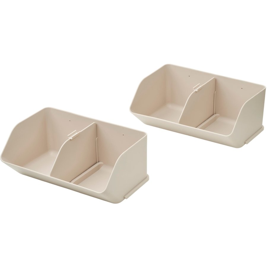 LIEWOOD Rosemary Opbevaringskasse 2 stk. 28,3x18,2 cm, Sandy