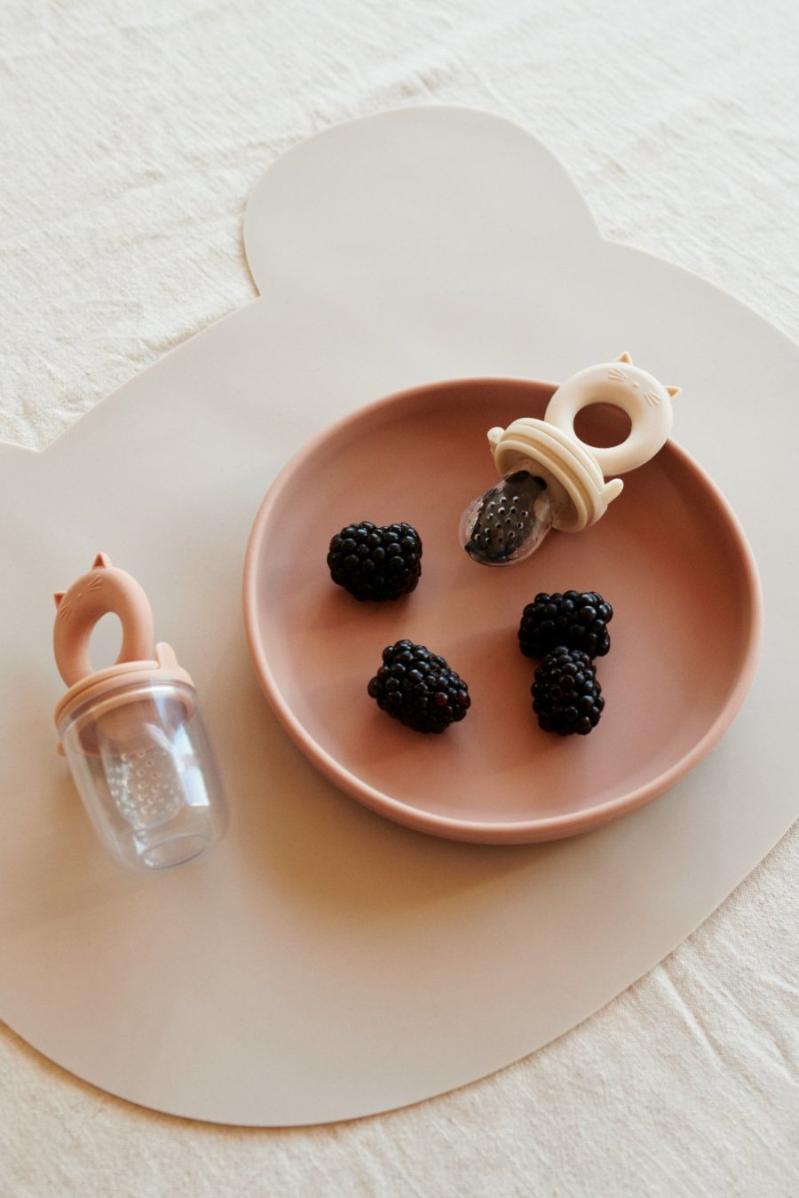 LIEWOOD Miranda Madsut Kat 2 stk, Tuscany Rose/Apple blossom