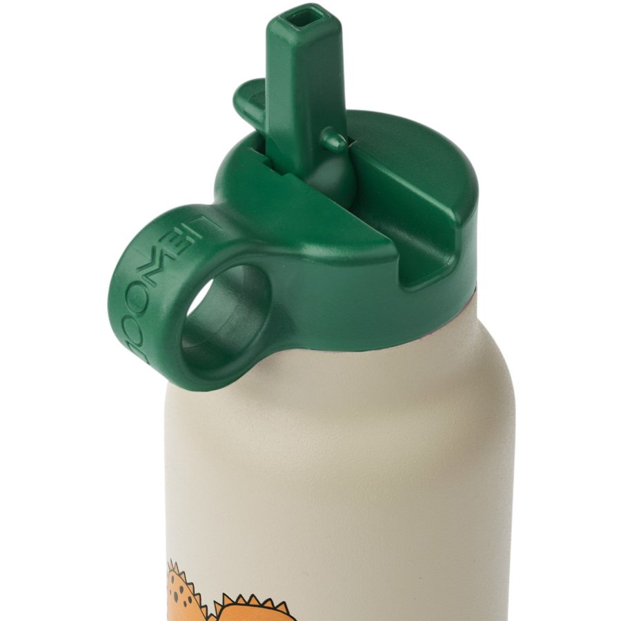 LIEWOOD Falk Wasserflasche 350 ml, Dinosaurs/Mist