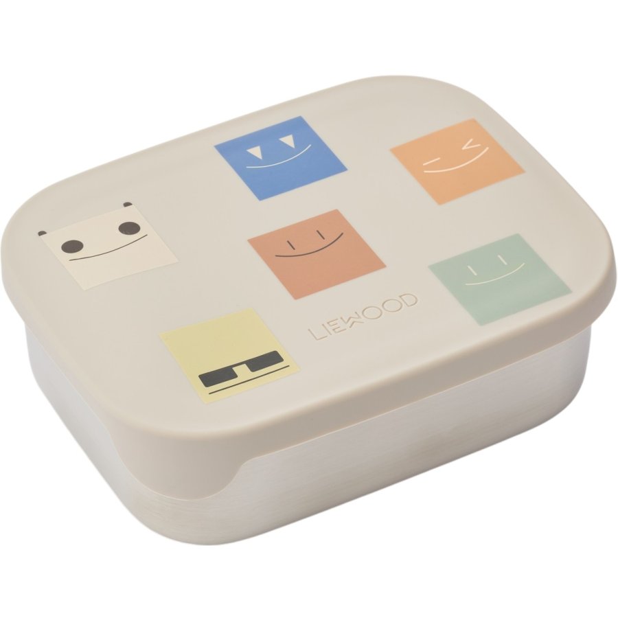 LIEWOOD Arthur Madkasse 900 ml, Smiley/Sandy