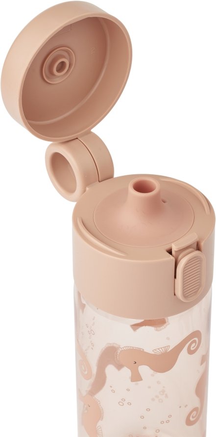 LIEWOOD Clemence Vandflaske 350 ml, Seahorse/Apple Blossom
