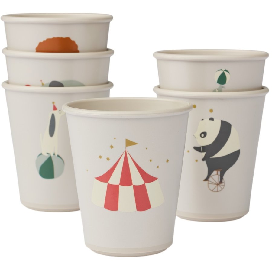 LIEWOOD Lana Kop 6 stk. 20 cl, Circus/Sandy