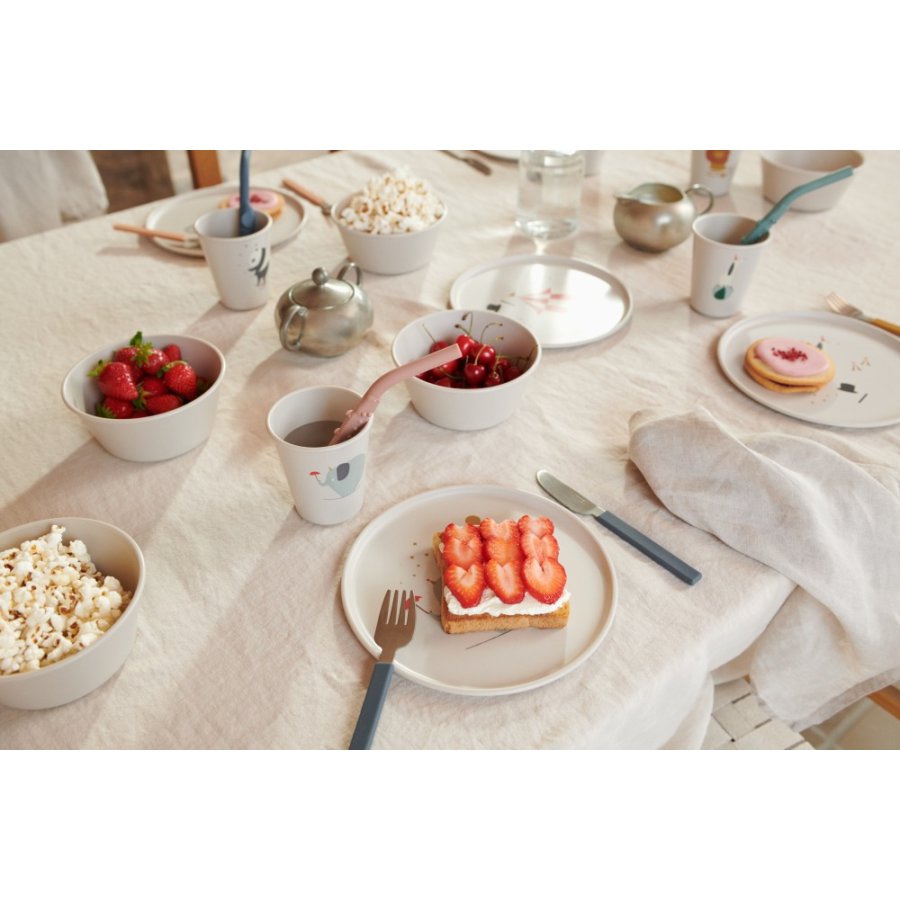 LIEWOOD Remco Tallerken 6 stk. 20 cm, Circus/Sandy