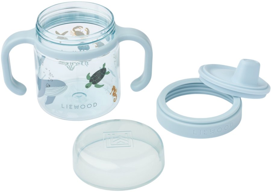 LIEWOOD Kylo Tudekop i Tritan 28 cl, Sea Creature/Sandy