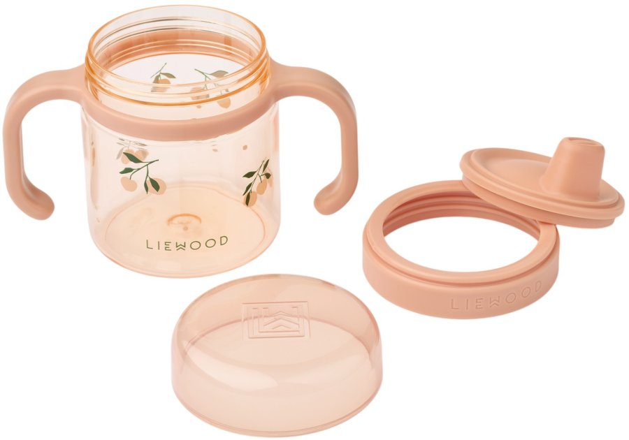 LIEWOOD Kylo Tudekop i Tritan 28 cl, Peach/Sea Shell