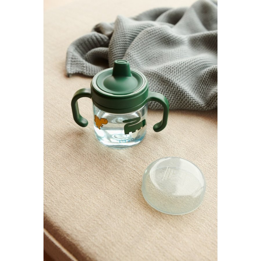 LIEWOOD Kylo Tudekop i Tritan 28 cl, Dinosaurs/Mist