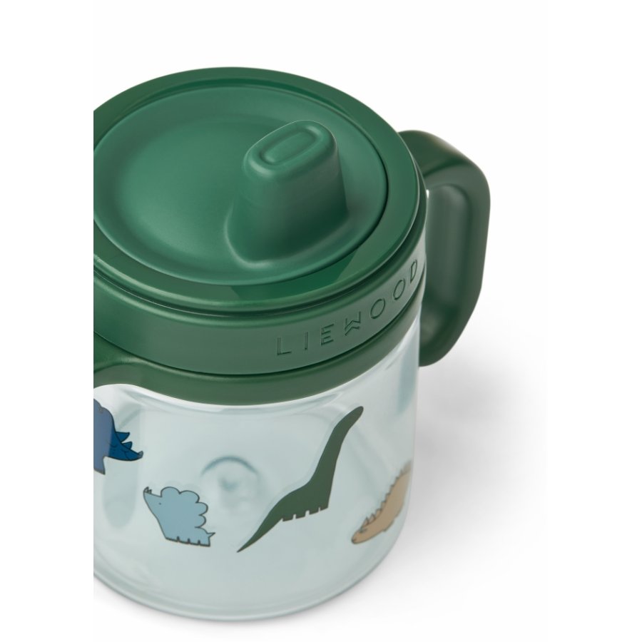 LIEWOOD Kylo Tudekop i Tritan 28 cl, Dinosaurs/Mist