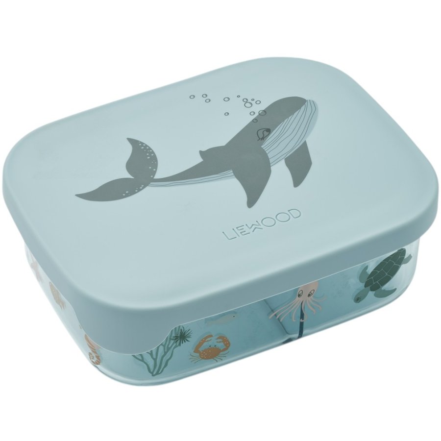 LIEWOOD Arthur Madkasse i Tritan 900 ml, Sea Creature/Sandy