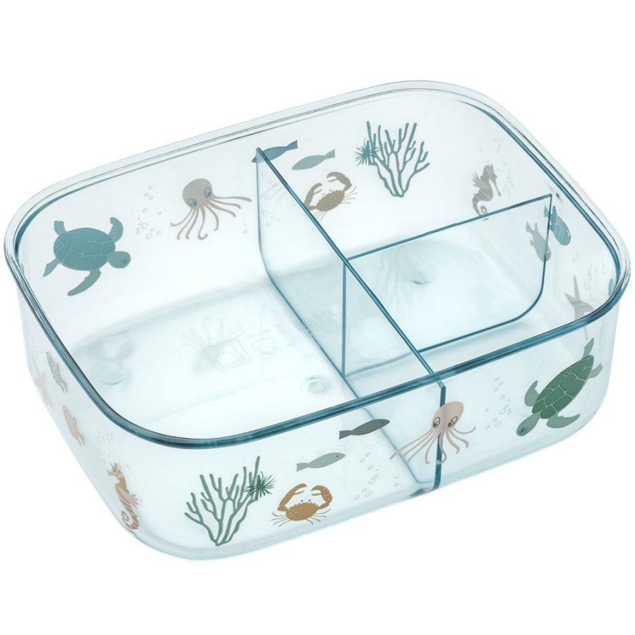 LIEWOOD Arthur Madkasse i Tritan 900 ml, Sea Creature/Sandy