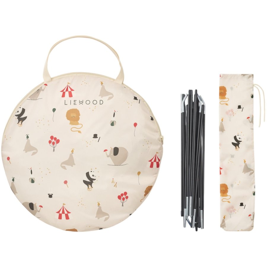 LIEWOOD Oaks Pop Up Legetelt H135 cm, Circus/Sandy