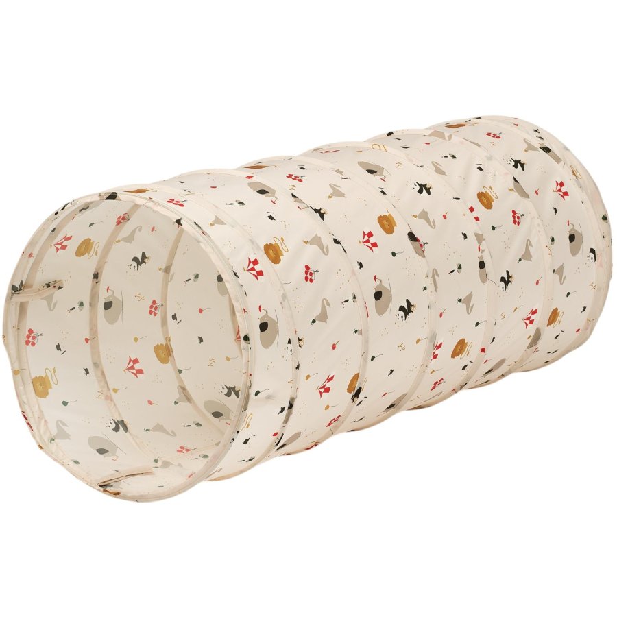 LIEWOOD Emmanuel Pop Up Tunnel 120 cm, Circus/Sandy