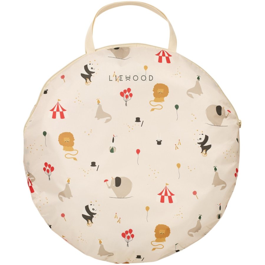 LIEWOOD Emmanuel Pop Up Tunnel 120 cm, Circus/Sandy