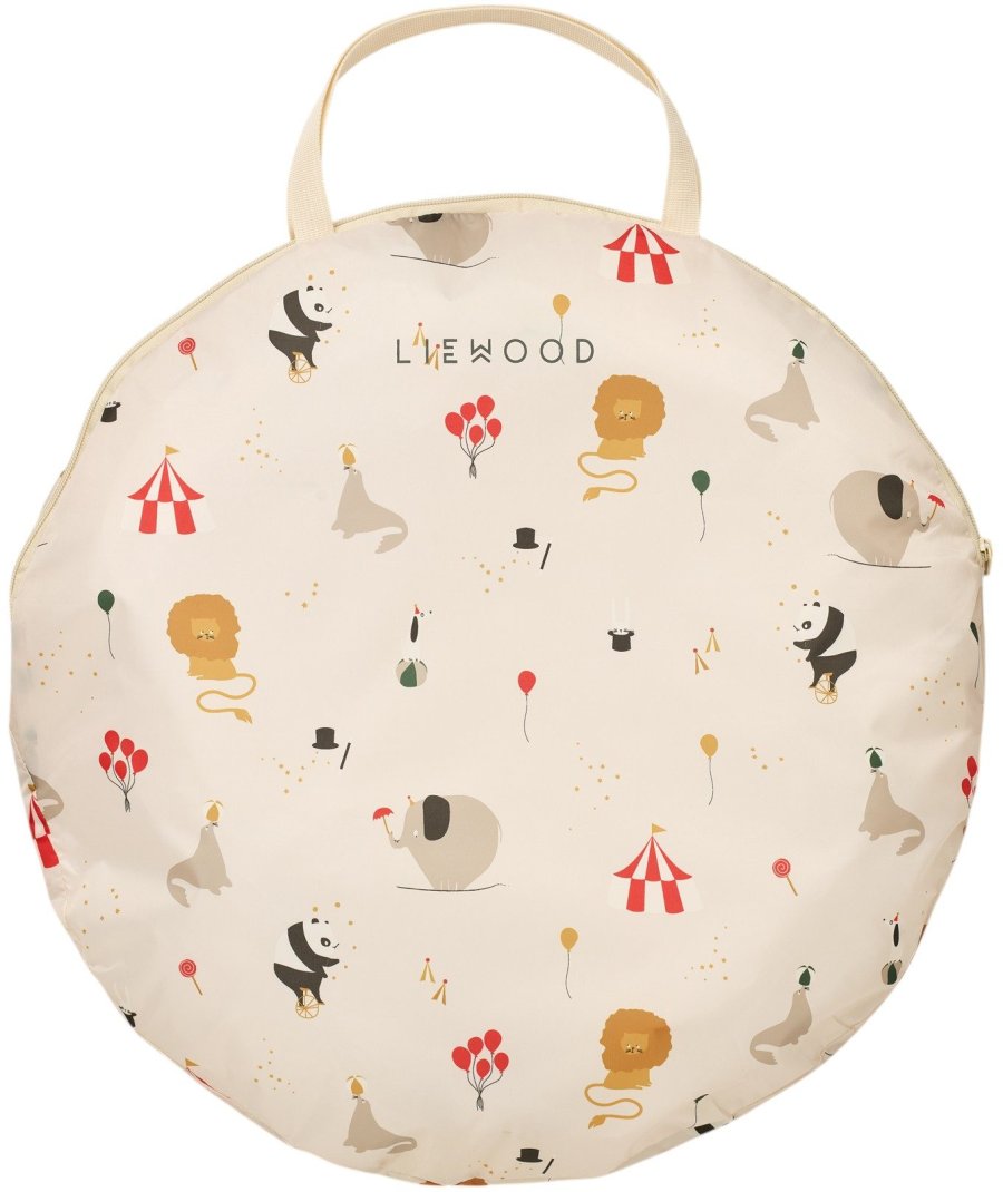 LIEWOOD Emmanuel Pop Up Tunnel 120 cm, Circus/Sandy
