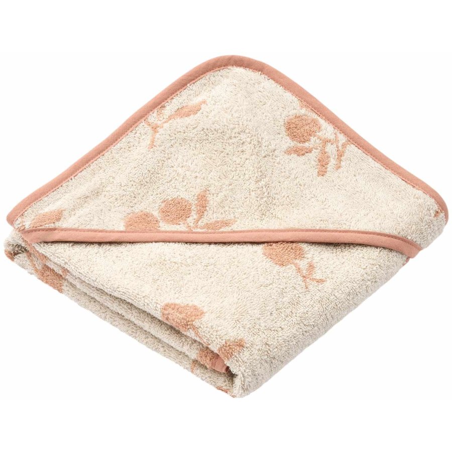 LIEWOOD Alba Babyhndklde 70x70 cm, Peach/Sea Shell