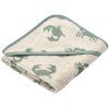 LIEWOOD Alba Babyhndklde 70x70 cm, Crab/Sandy