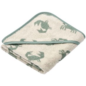 LIEWOOD Alba Babyhandtuch 70x70 cm, Crab/Sandy