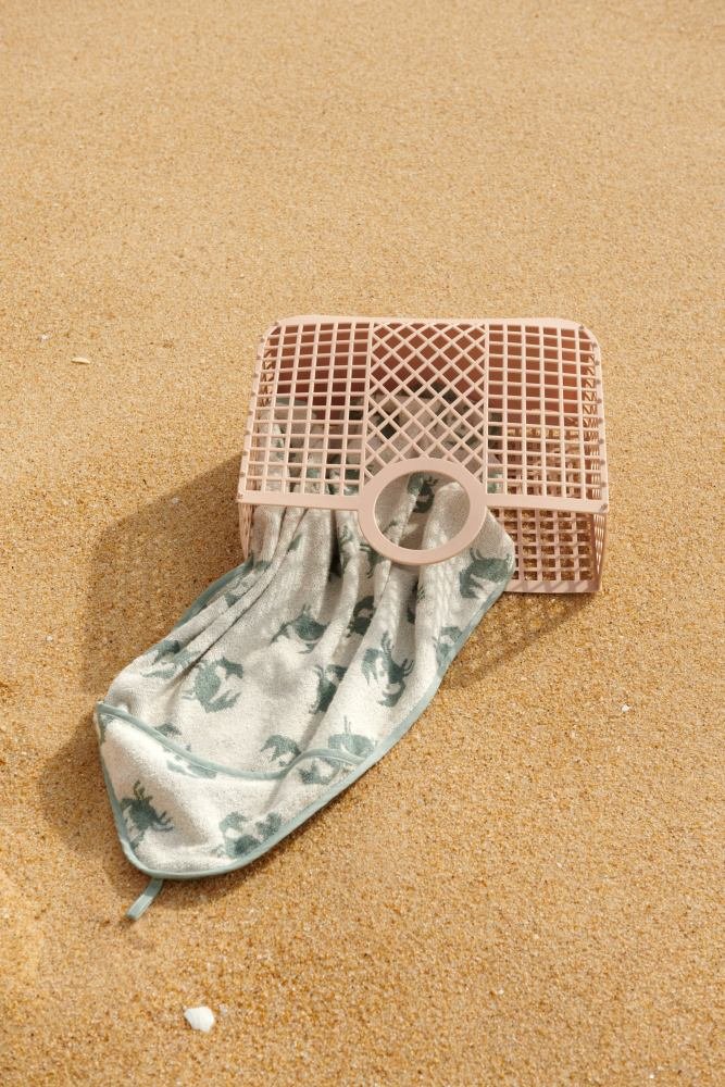 LIEWOOD Alba Babyhndklde 70x70 cm, Crab/Sandy