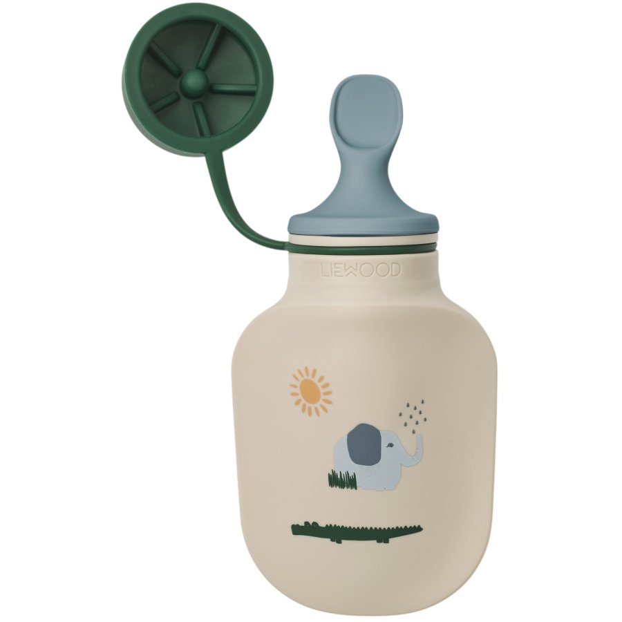 LIEWOOD Lizzie Smoothie-flaske 3 stk. 151 ml, Safari Sandy Mix