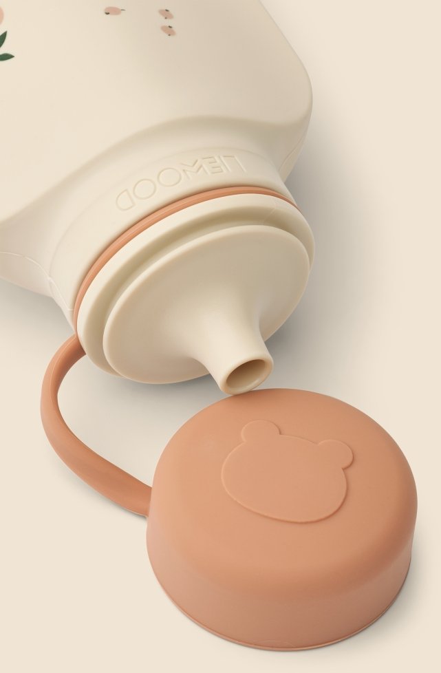 LIEWOOD Lizzie Smoothie-flaske 2 stk. 150 ml, Peach/Sea Shell